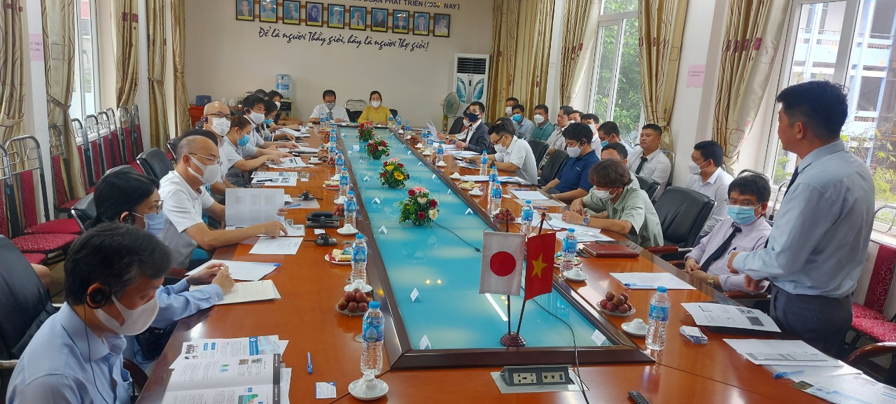 Đoàn công tác các công ty Khu công nghiệp Thăng Long và đại diện tổ chức JICA Nhật Bản đến thăm và làm việc tại COIT
