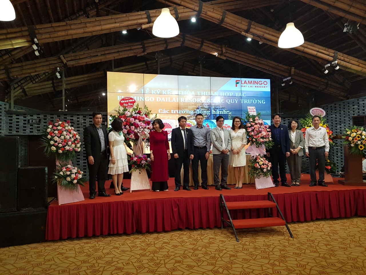 Lễ kí kết thỏa thuận hợp tác giữa Flamingo Đại Lải Resort với COIT